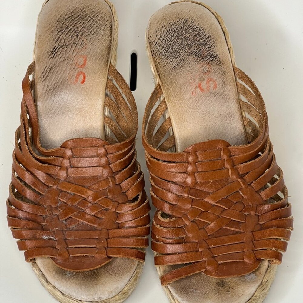 Michael Kors Huarache Espadrille Wedges
